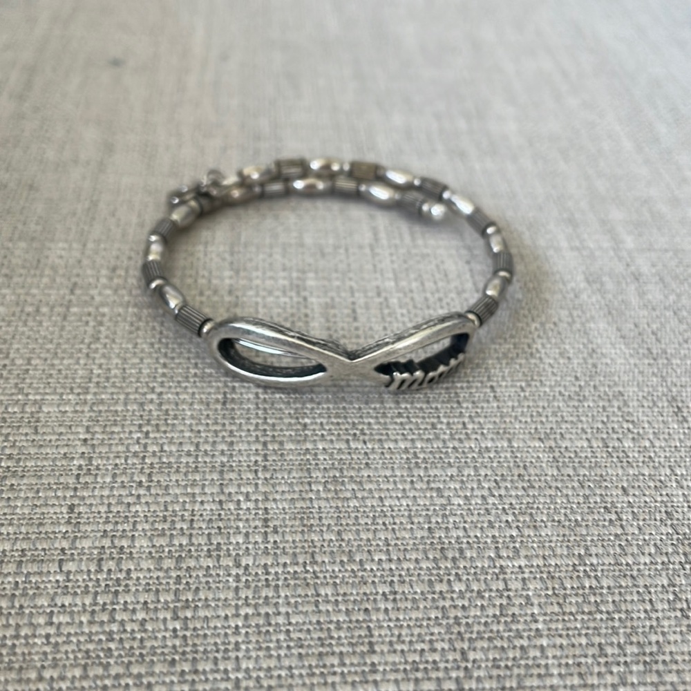 Alex and Ani Beaded Infinity Mom Bracelet